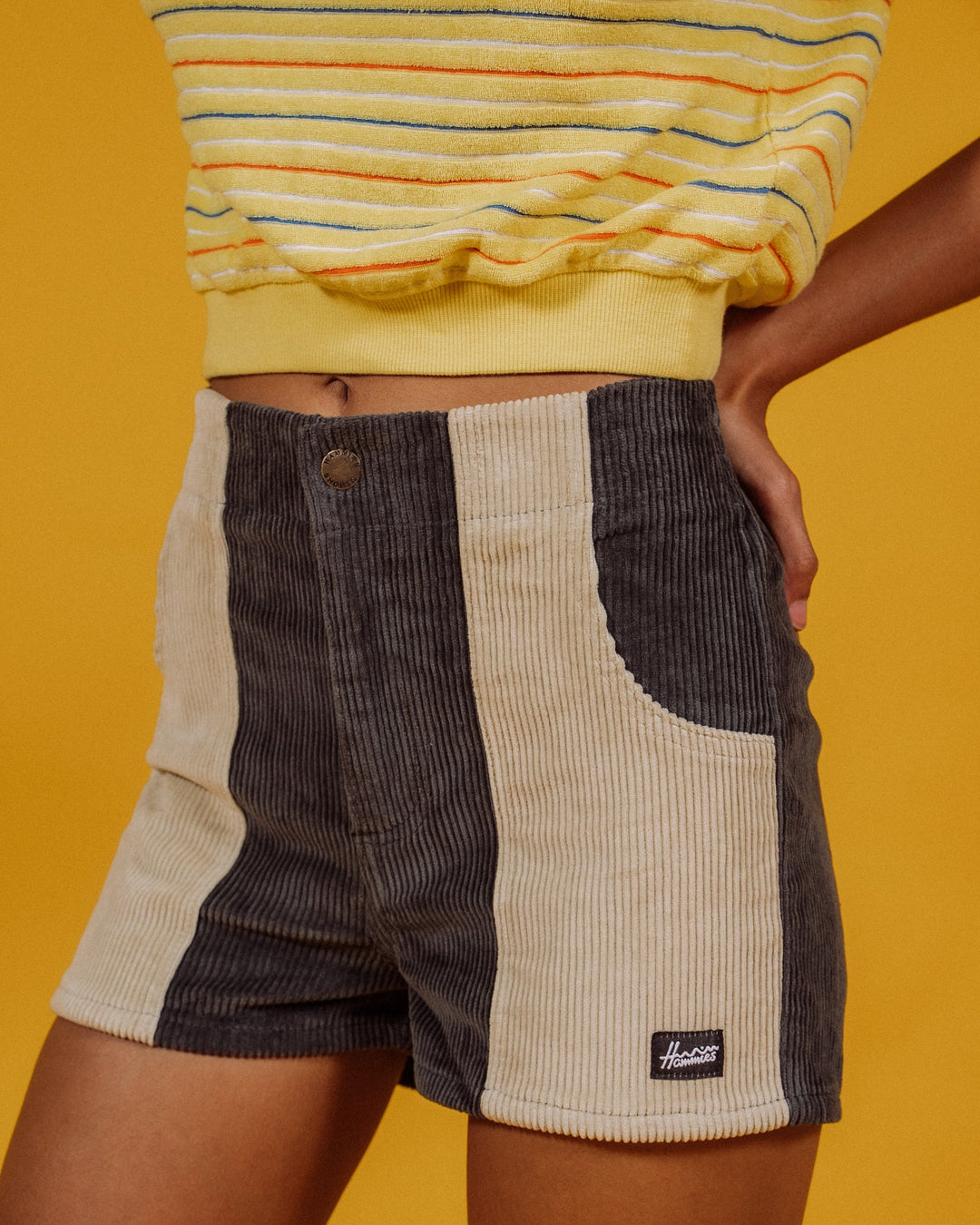 Two-Tone Shorts