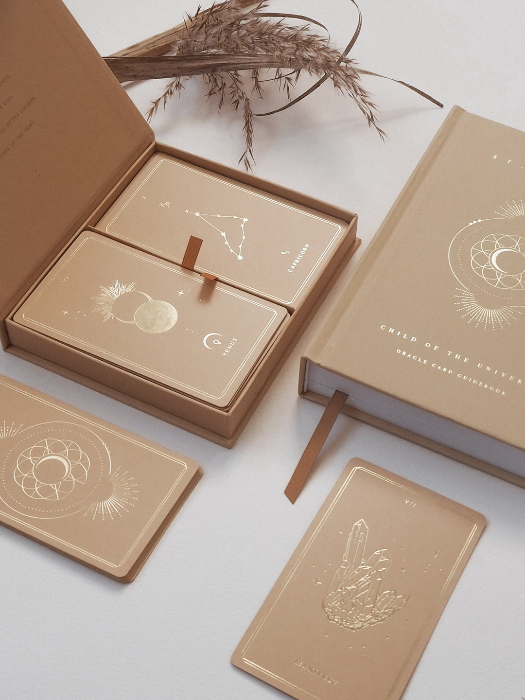 'Child Of The Universe' Honey Gold Edition • Oracle Deck & Book