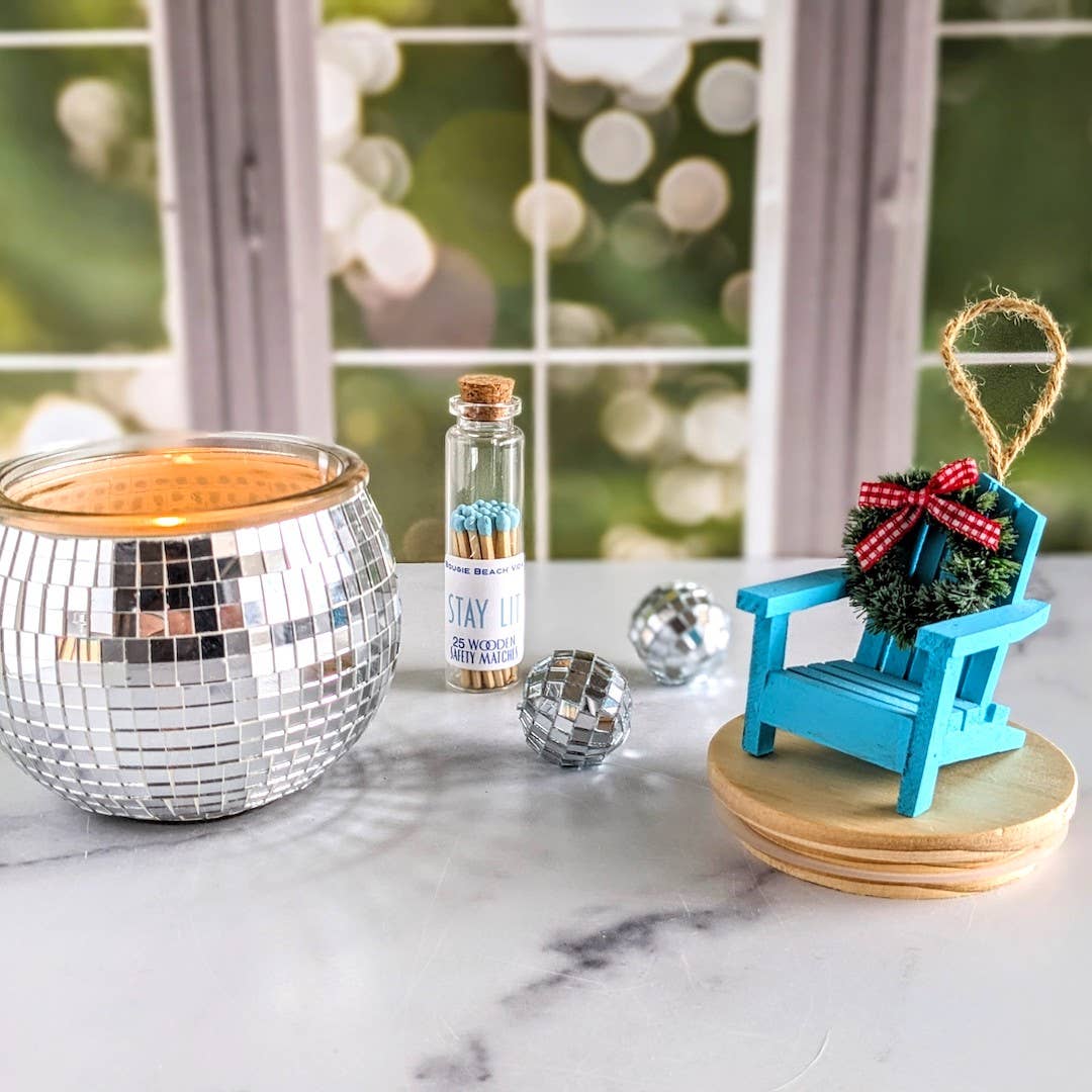 Disco Ball Soy Candle - 10 oz: Golden Hour