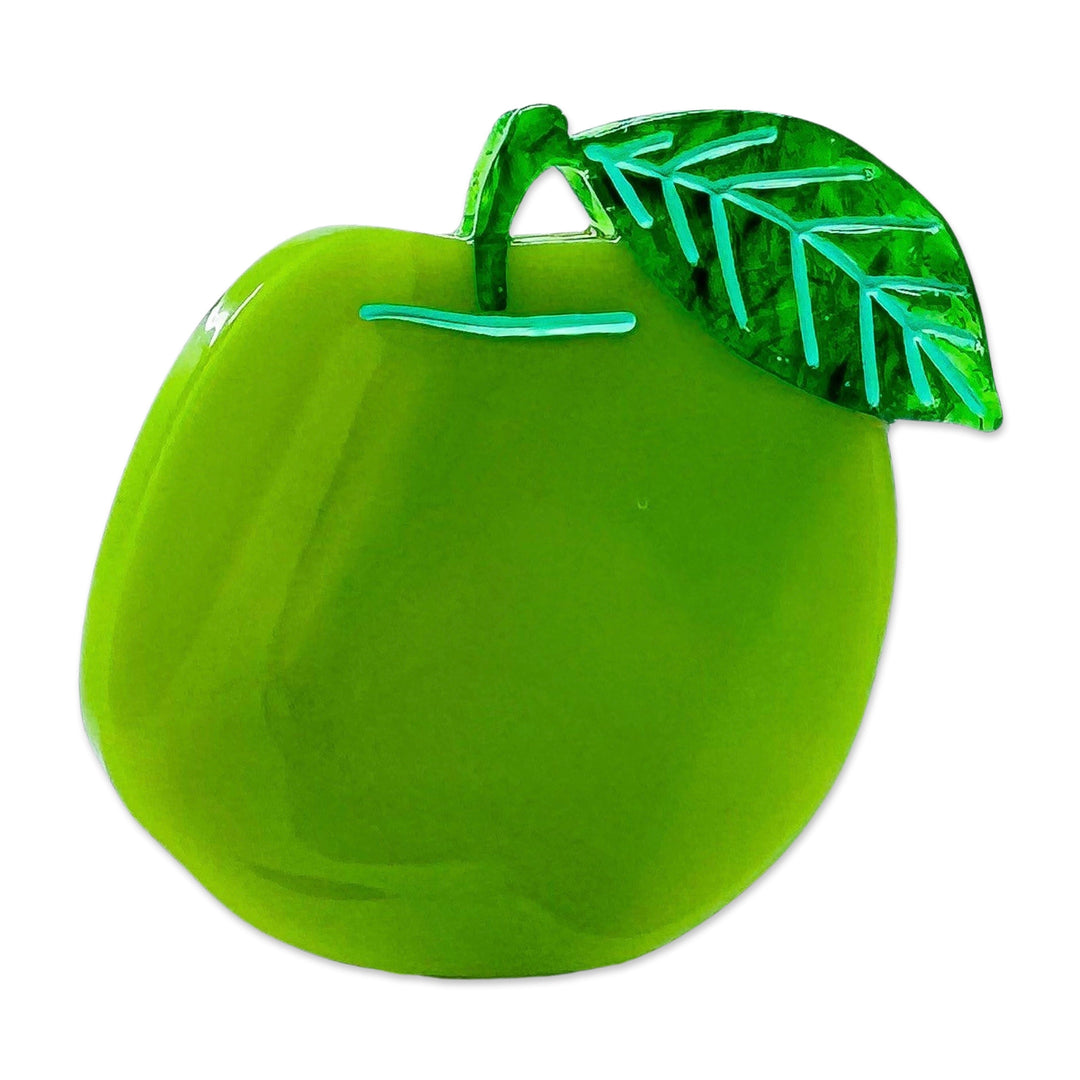 Midi Apple Hair Claw Clip