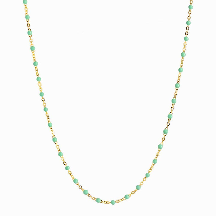 Colored Enamel Necklace