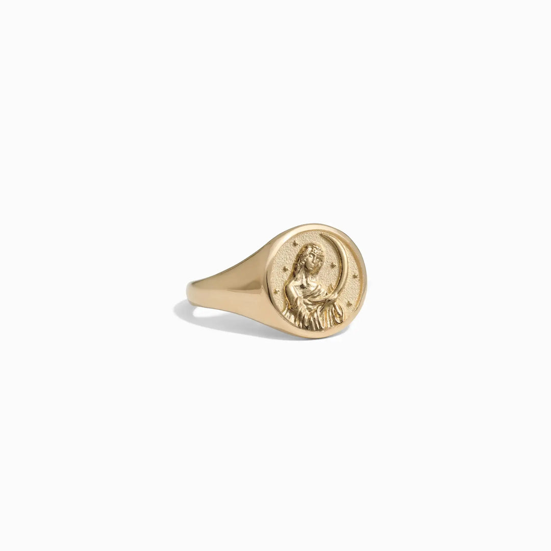 Selene Signet Ring