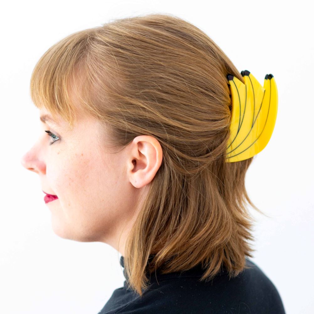 Large Banana Bunch Hair Claw Clip