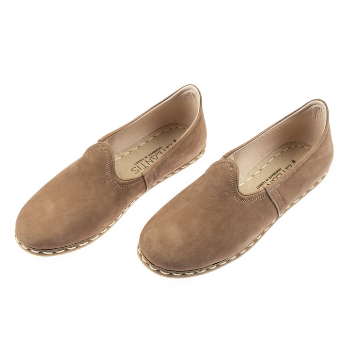 Desert Sand Slip On Shoes