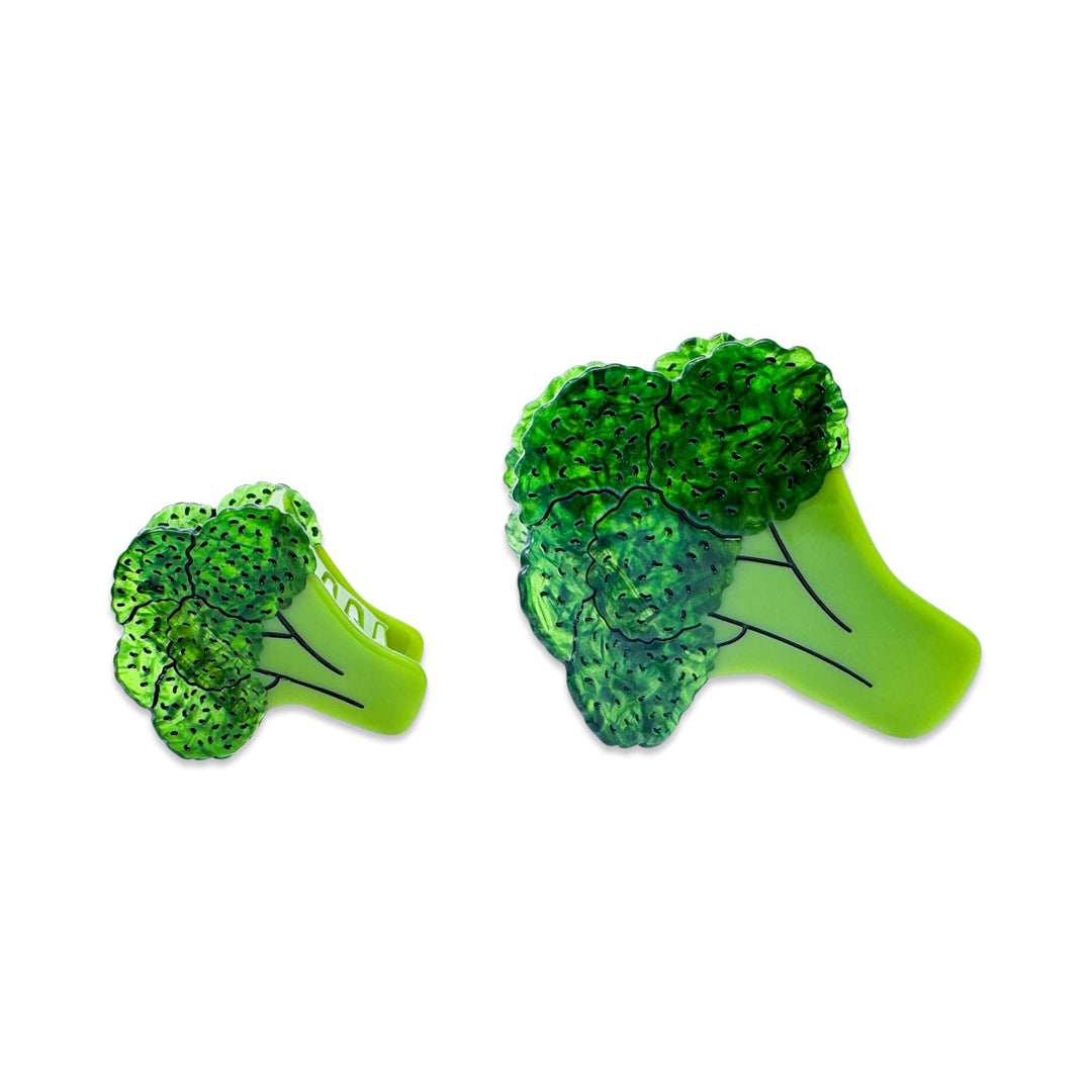 Large Broccoli Hair Claw Clip