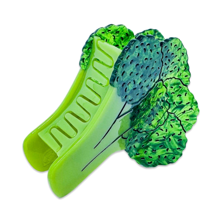 Large Broccoli Hair Claw Clip