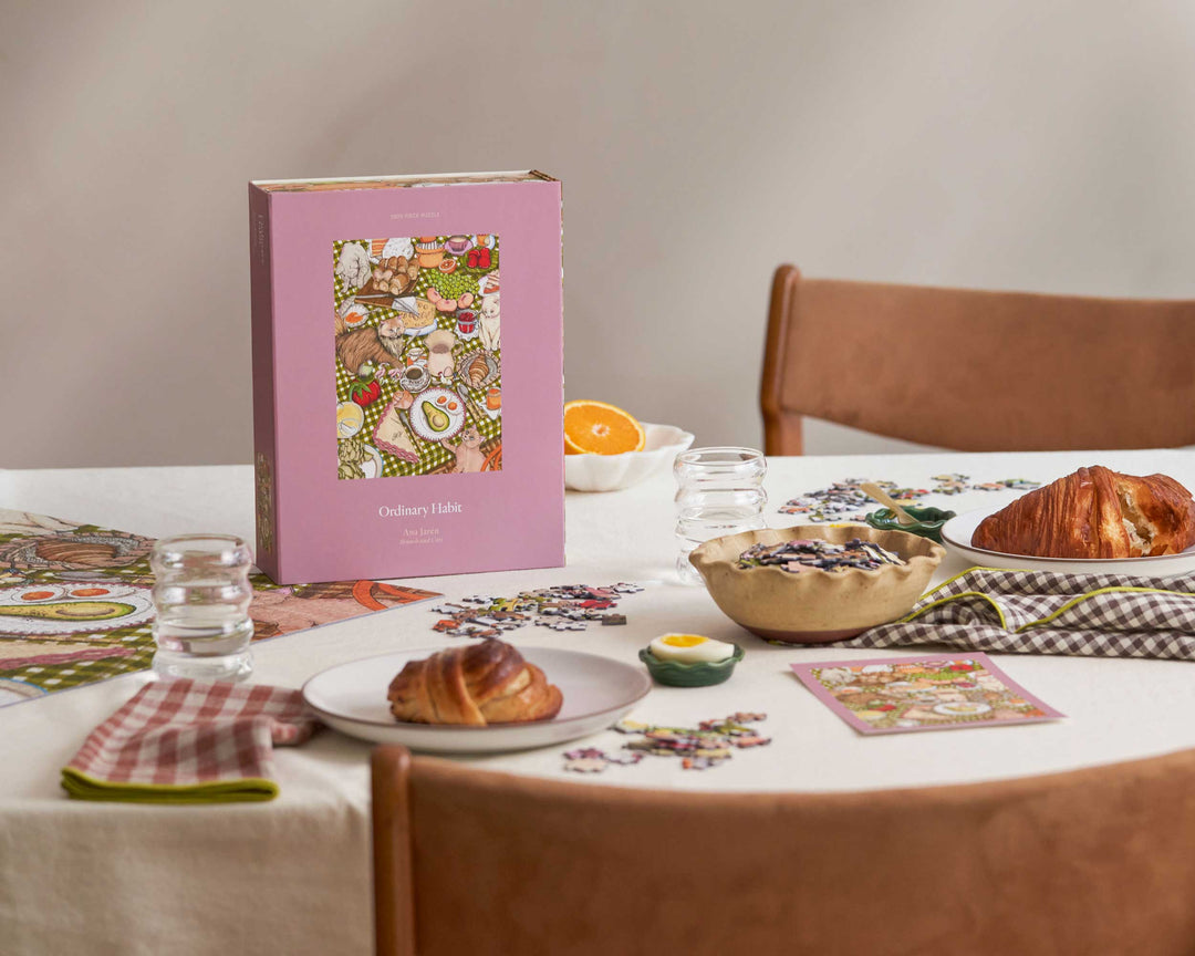 Brunch and Cats Puzzle by Ana Jaren