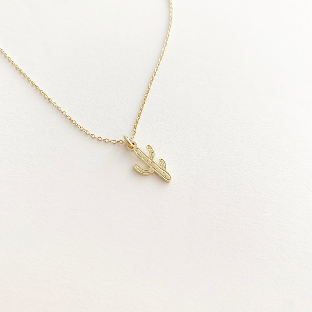 Magic Charm Cactus Necklace