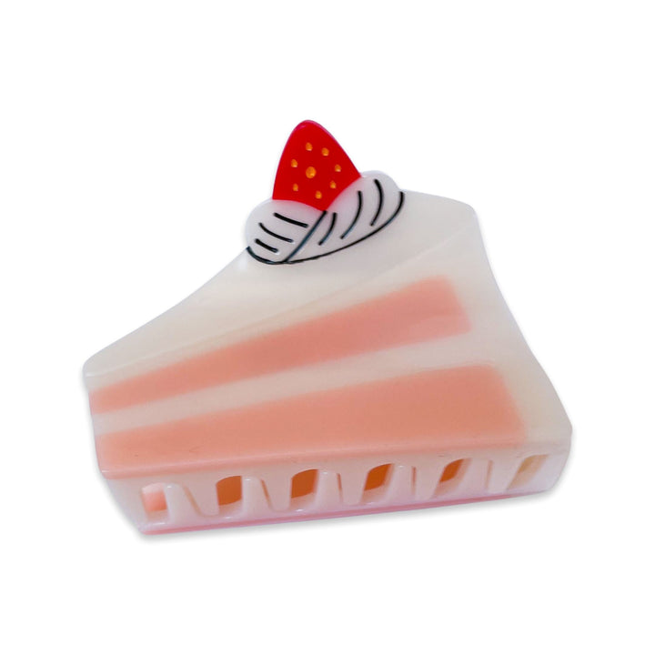 Midi Cake Slice Hair Claw Clip