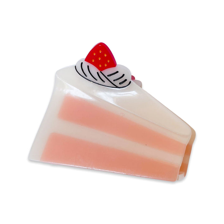 Midi Cake Slice Hair Claw Clip