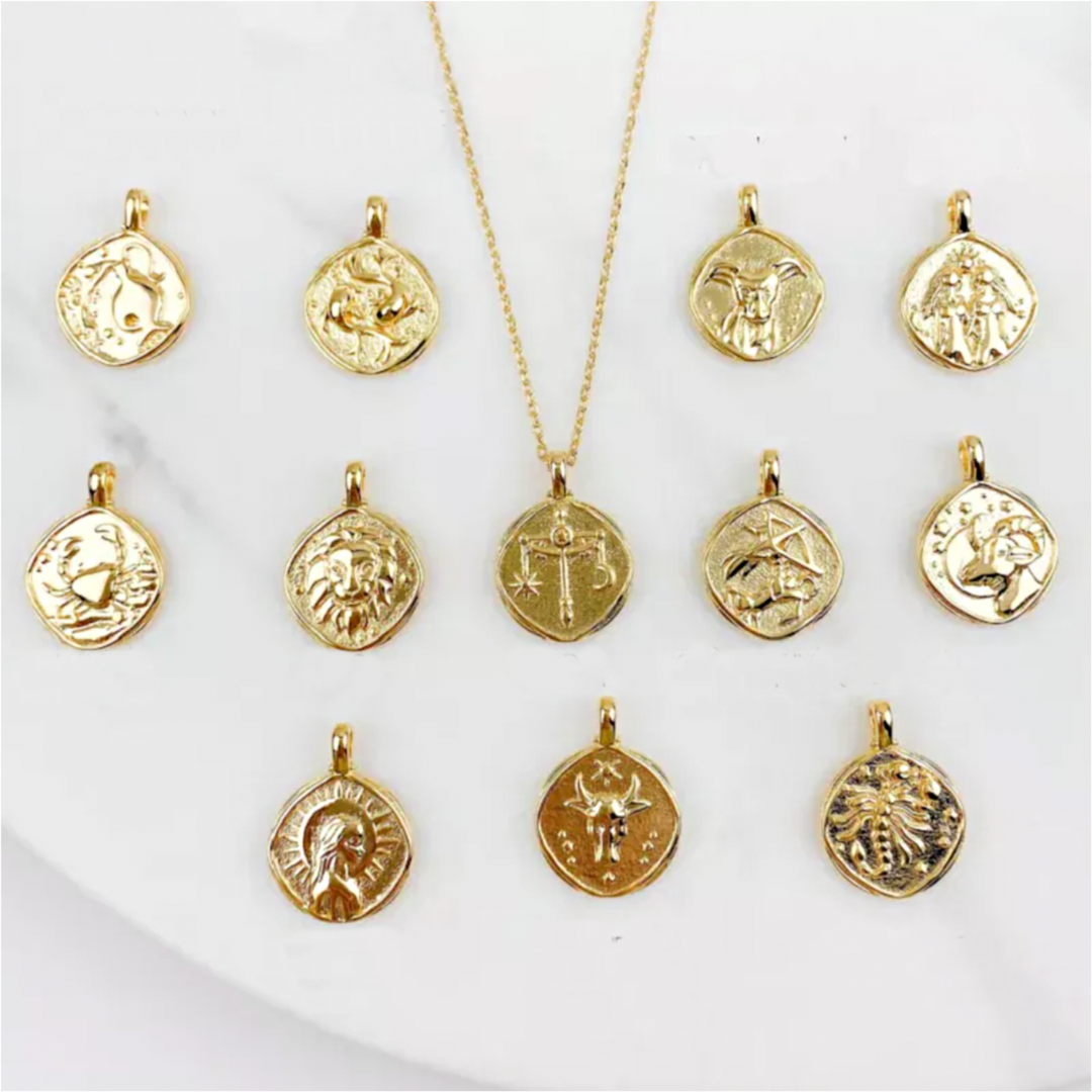 Zodiac Coin Necklace