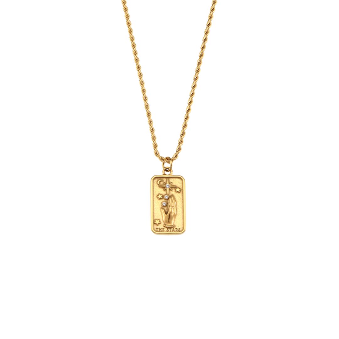 The Sun Cartouche Necklace