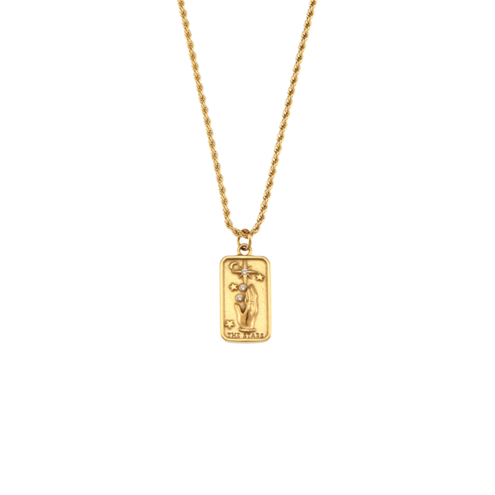 The Sun Cartouche Necklace