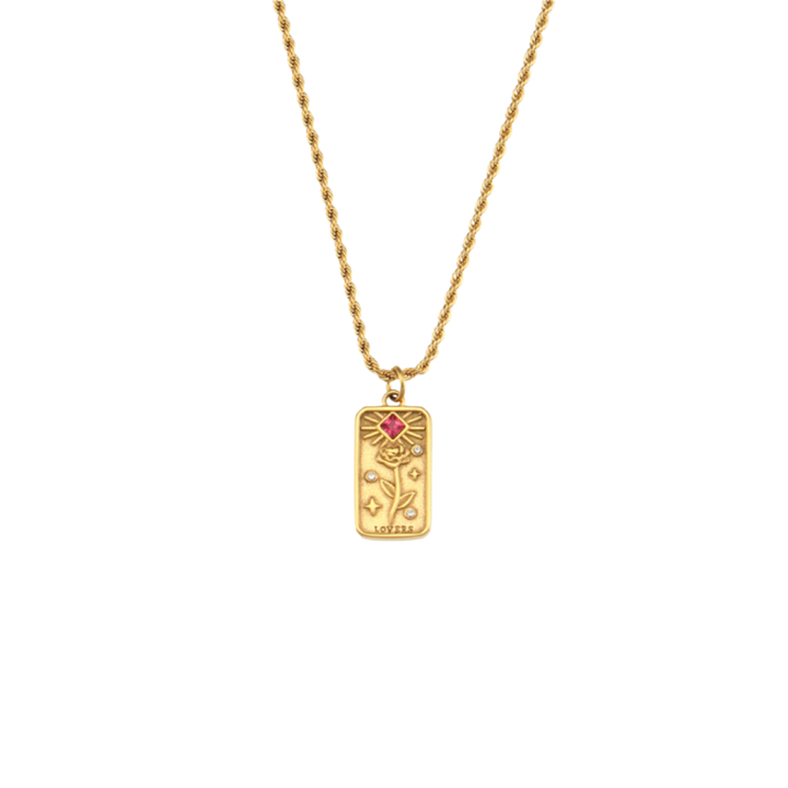 The Sun Cartouche Necklace