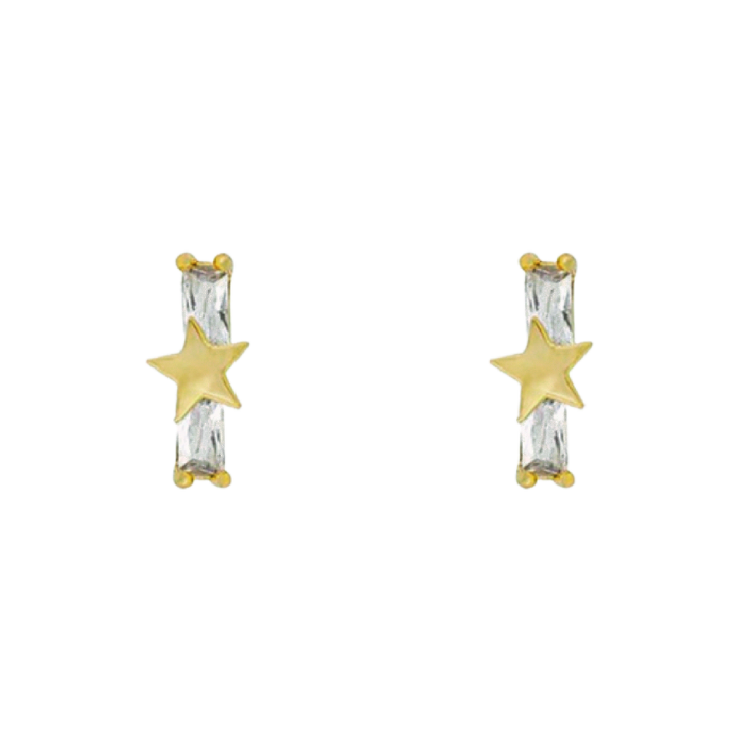 Flowerburst Star Earrings