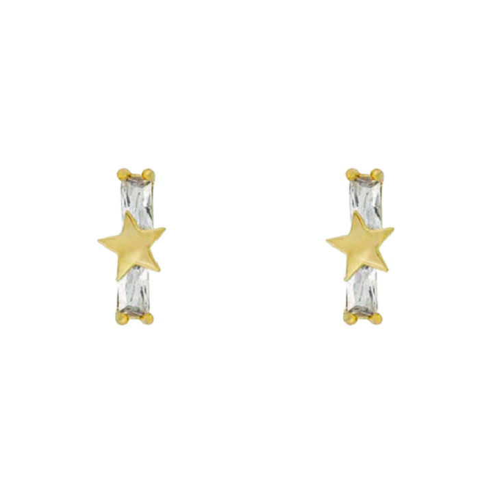 Flowerburst Star Earrings