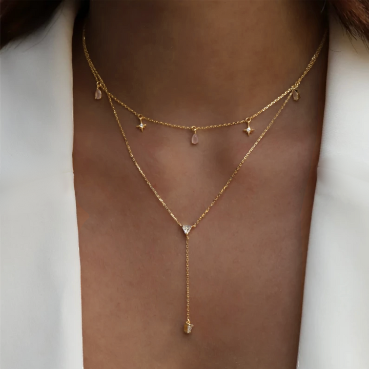 The Alia Teardrop Necklace