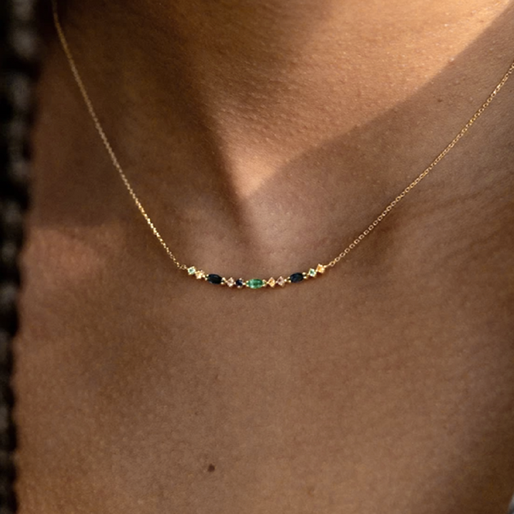 The Mia Gem Necklace