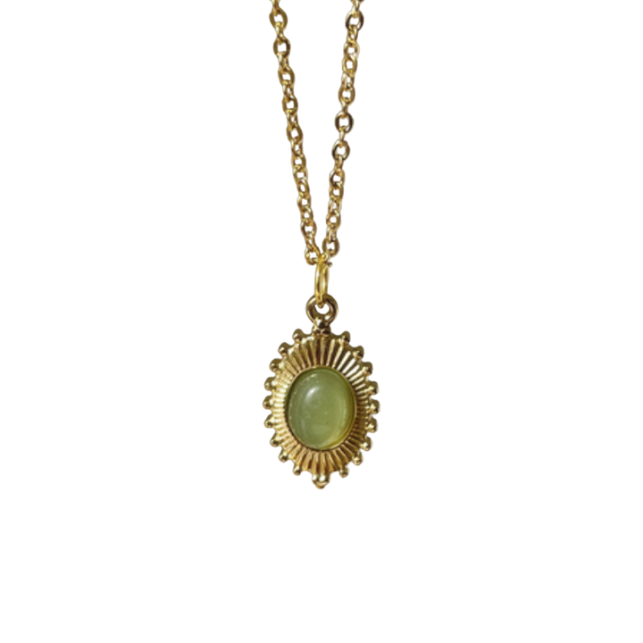 Olive Toggle Necklace