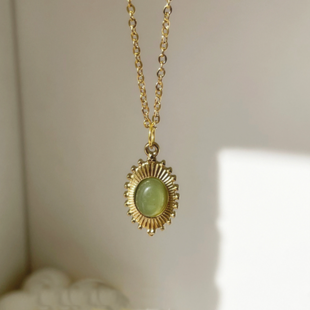 Olive Toggle Necklace