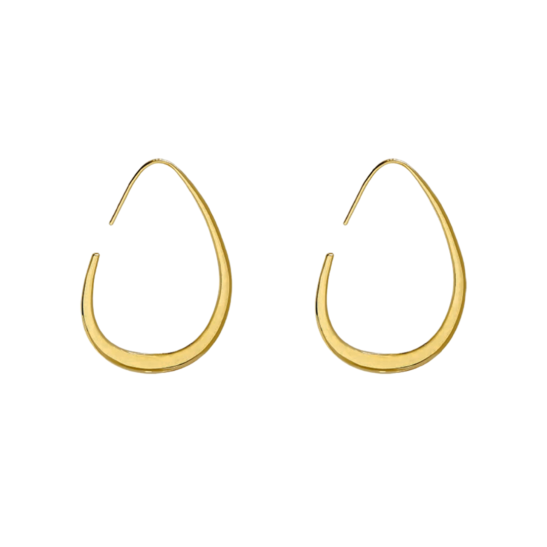 The Melting Hoop Earrings