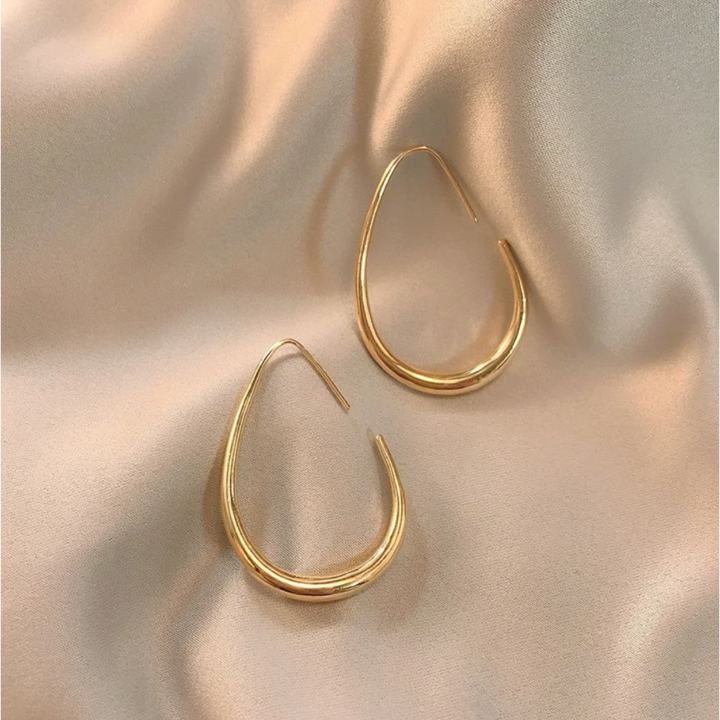 The Melting Hoop Earrings