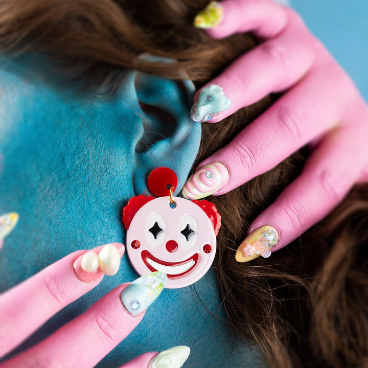 Clown Earrings