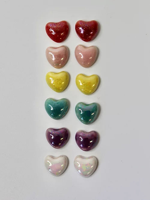 Conversation Hearts Studs