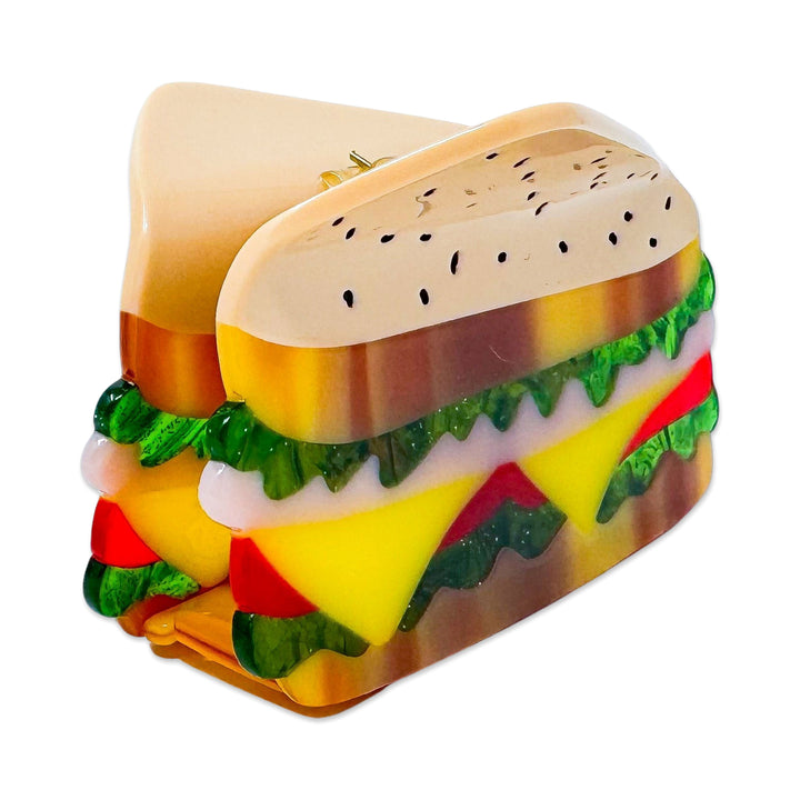 Large Deli Sandwich Hair Claw Clip