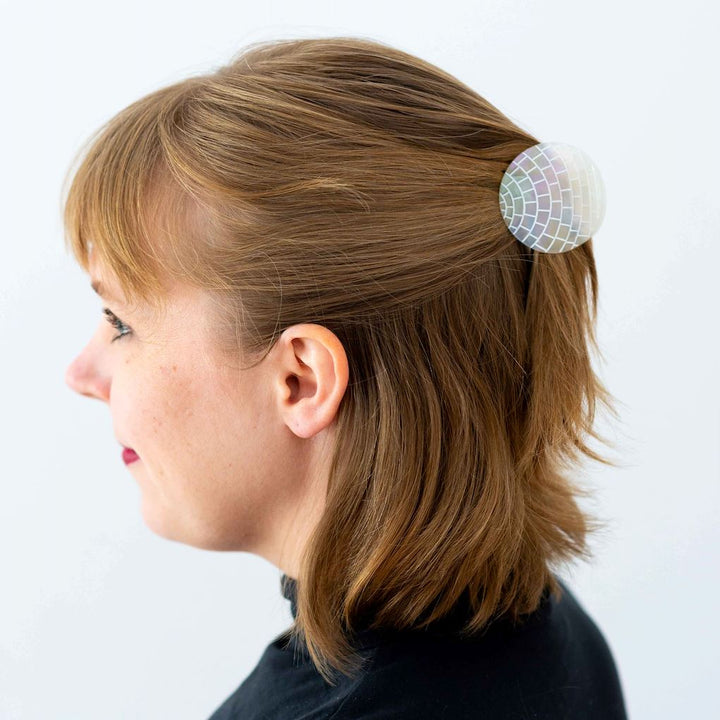 Midi Disco Ball Hair Claw Clip