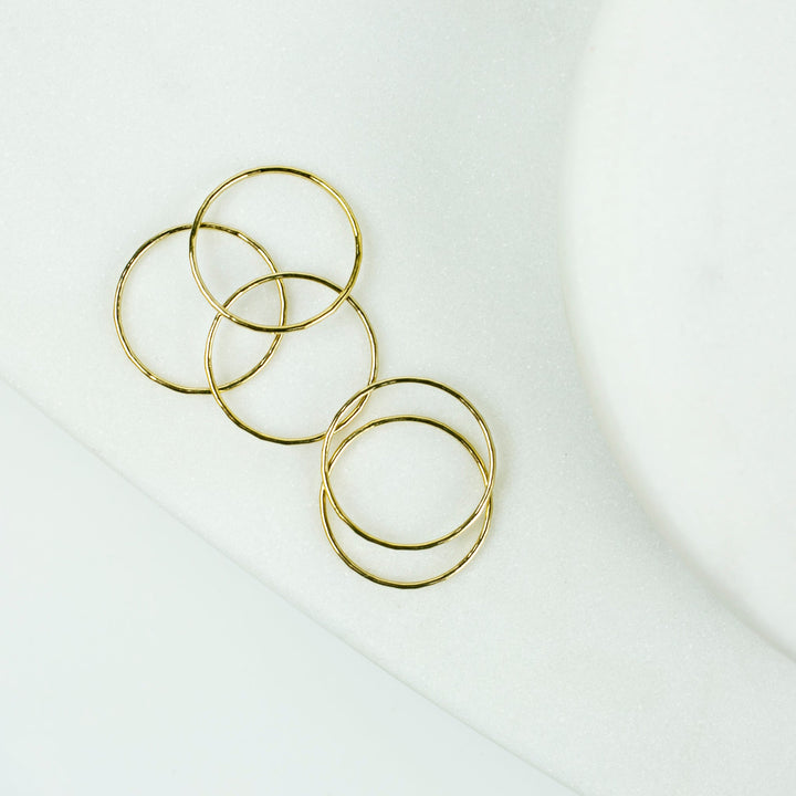 Faceted Stacking Ring