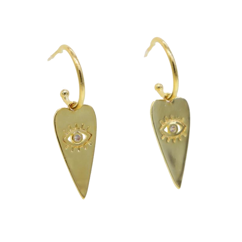 The Eye of Spades Earrings