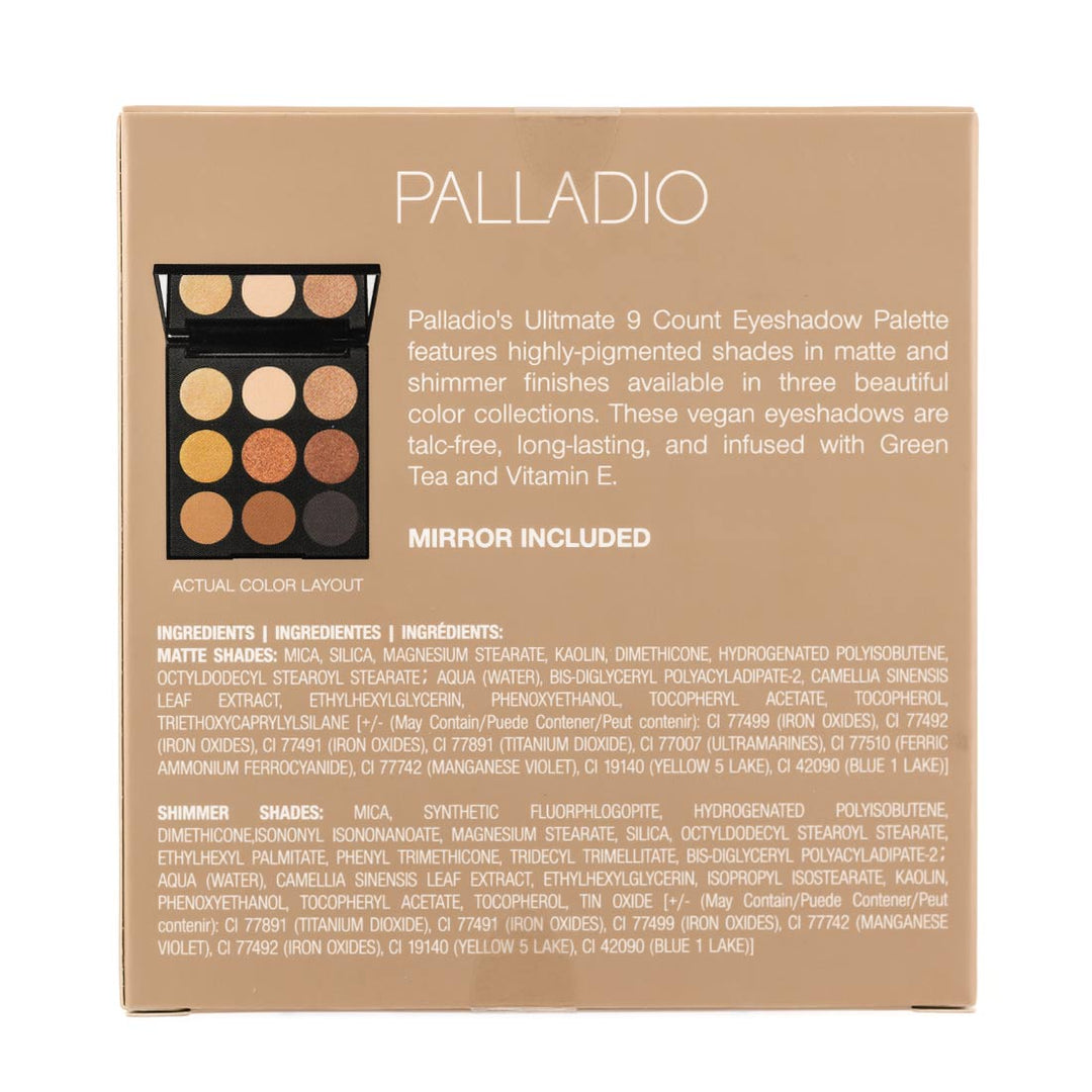 ULTIMATE 9 COUNT EYESHADOW PALETTE