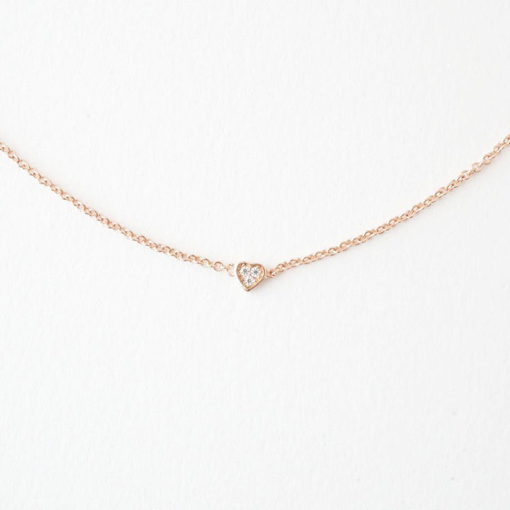 Micro Pave Mini Heart Bracelet - Final Sale