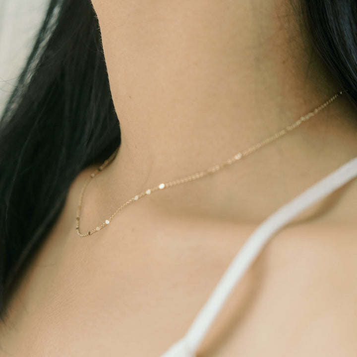 Morse Code Chain Necklace