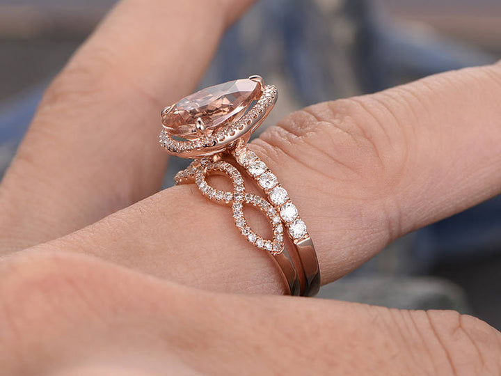 morganite engagement ring