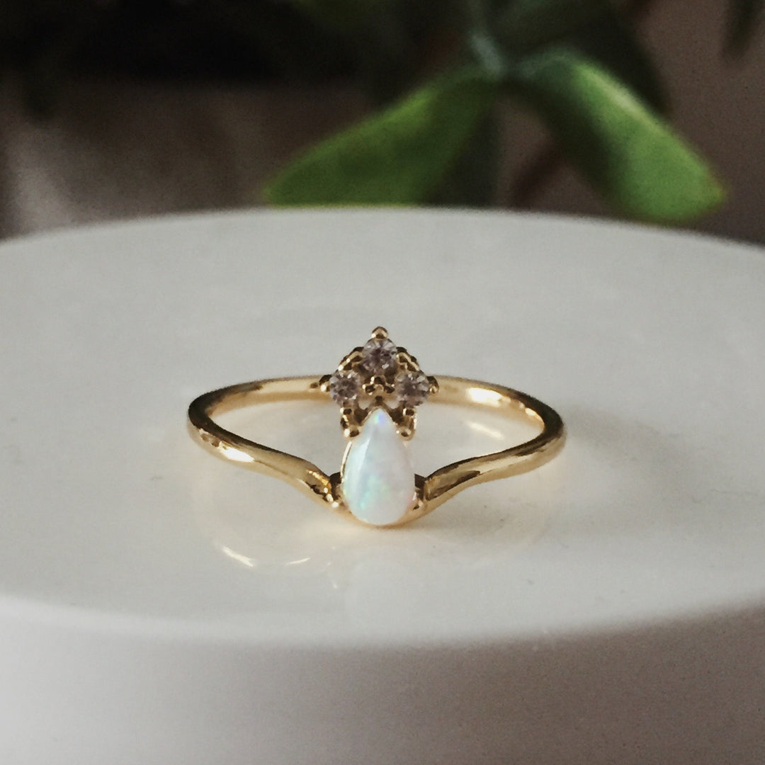 The Lily-Rose Opal Ring