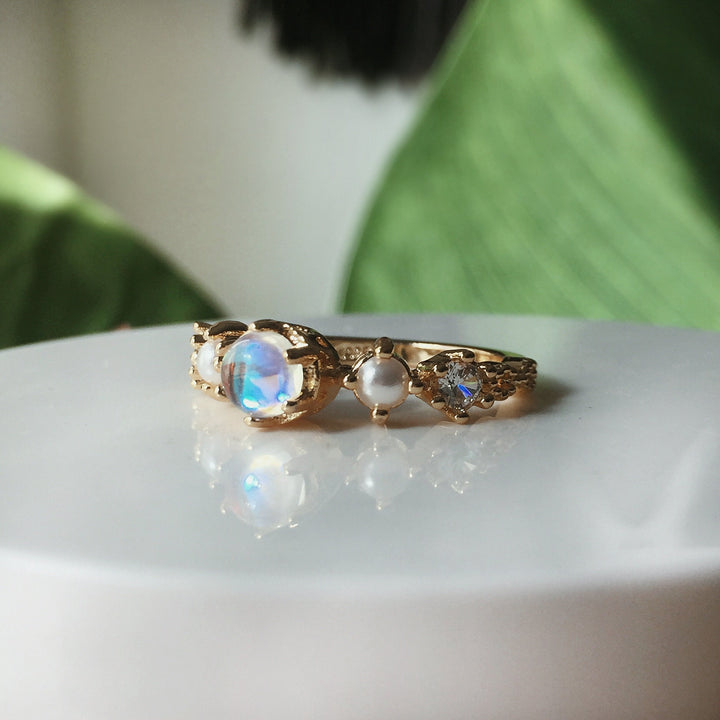 The Wandering Moonstone Ring