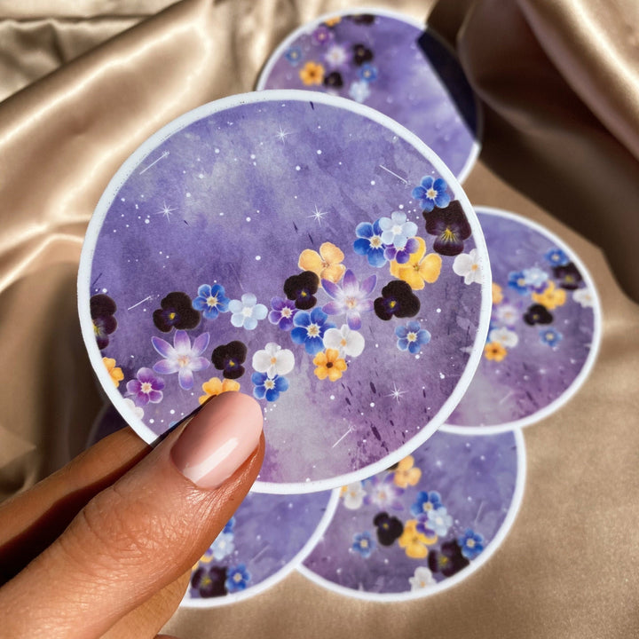 Persephone Moon Vinyl Sticker