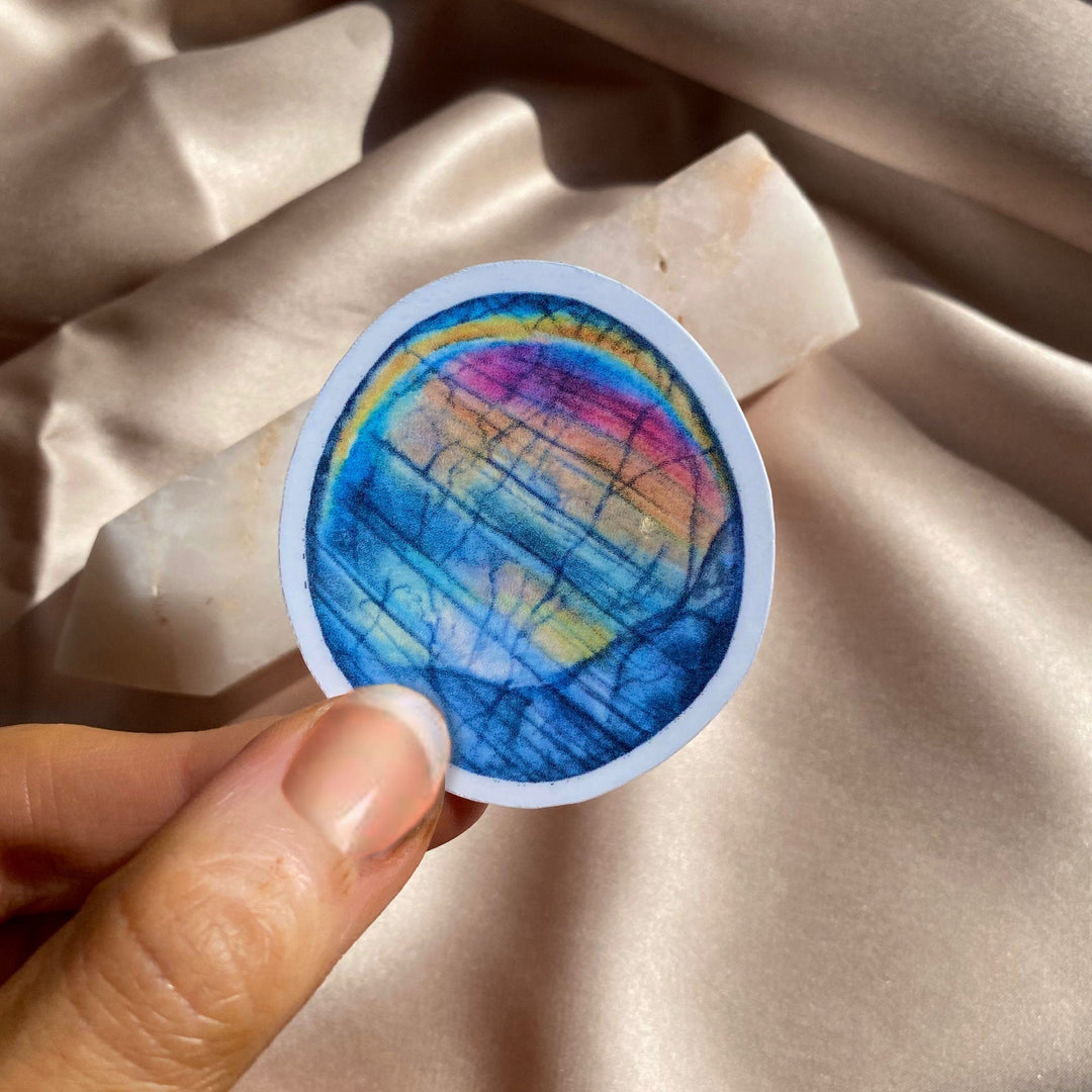 Labradorite Vinyl Sticker