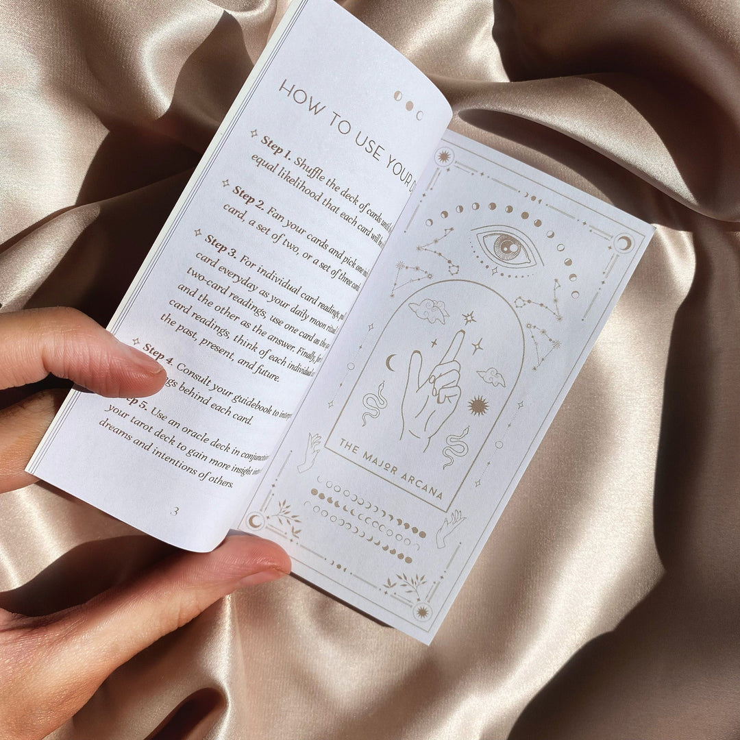 Luna Soleil Tarot Guidebook in Onyx