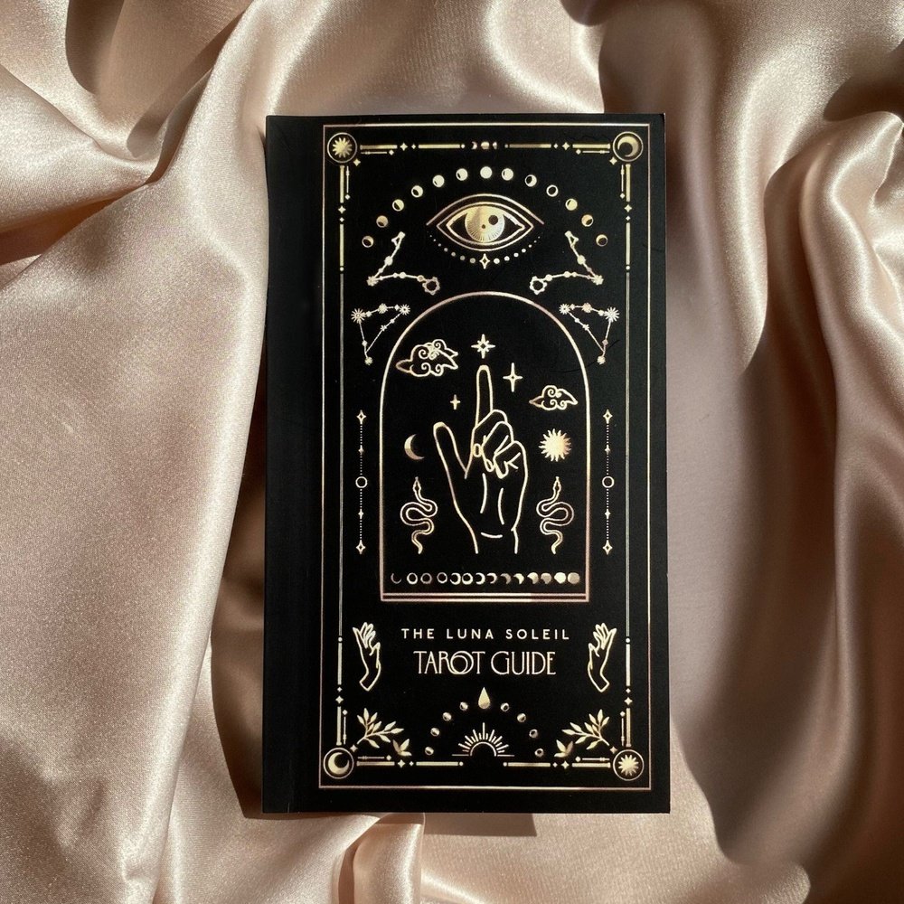 Luna Soleil Tarot Guidebook in Onyx