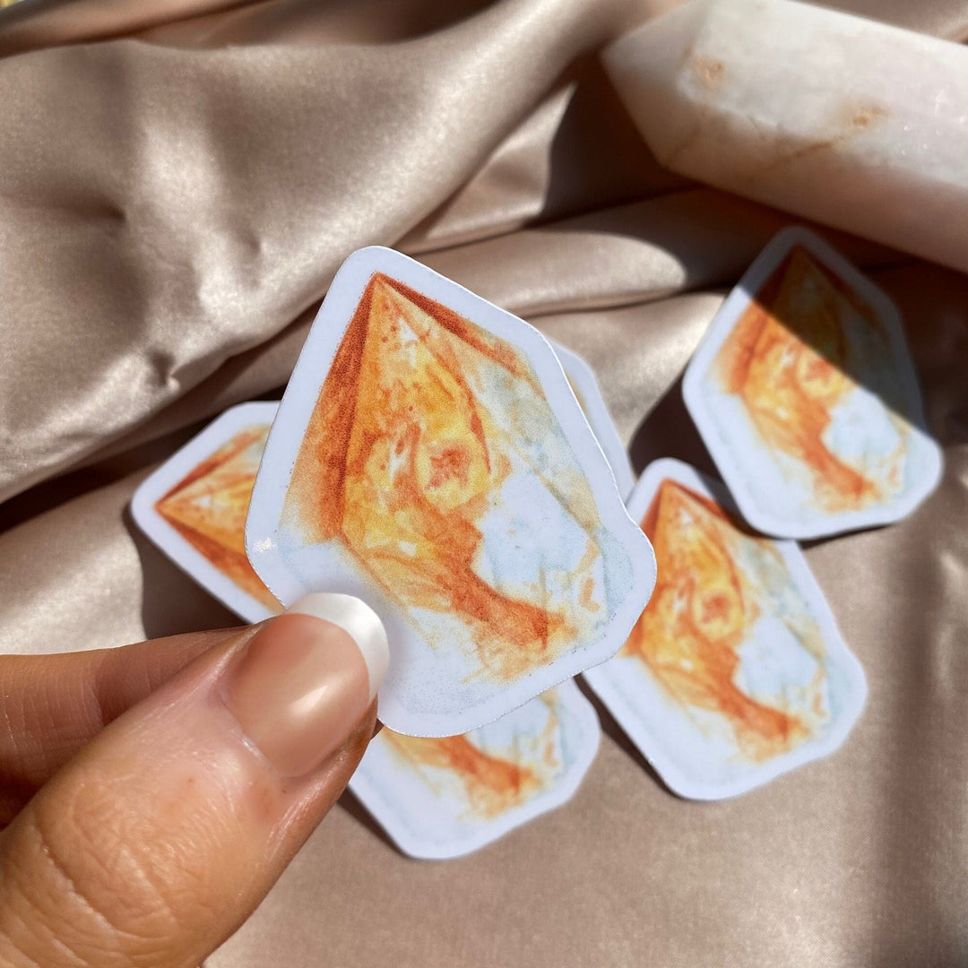 Citrine Vinyl Sticker