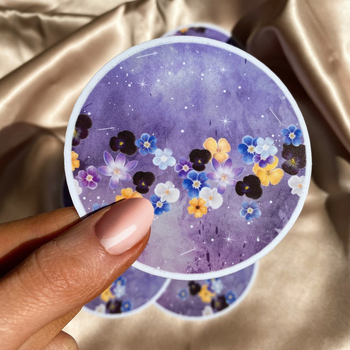 Persephone Moon Vinyl Sticker