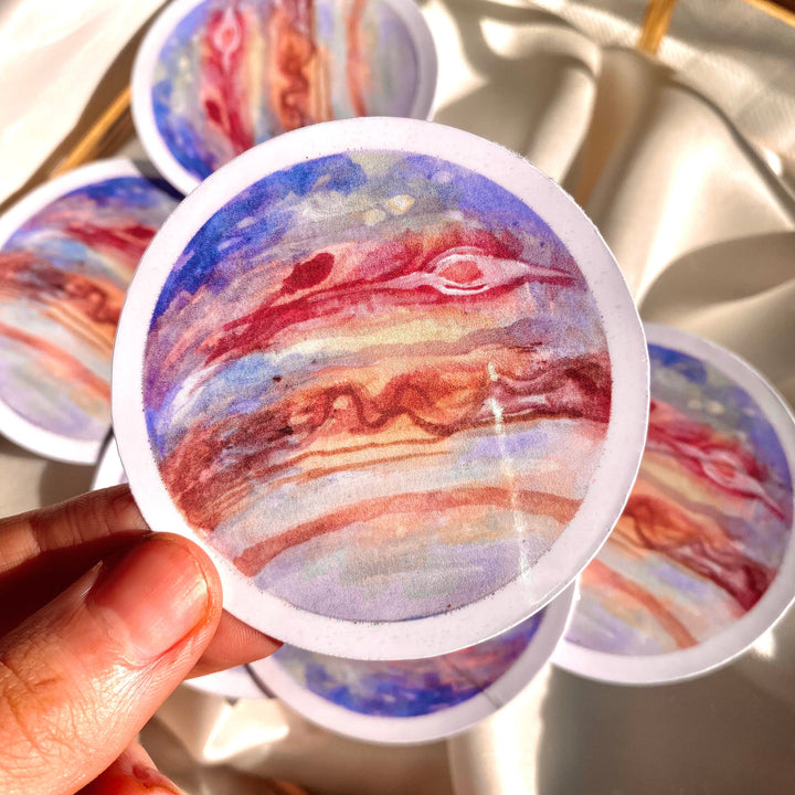 Jupiter Vinyl Sticker