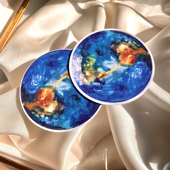 Earth Vinyl Sticker