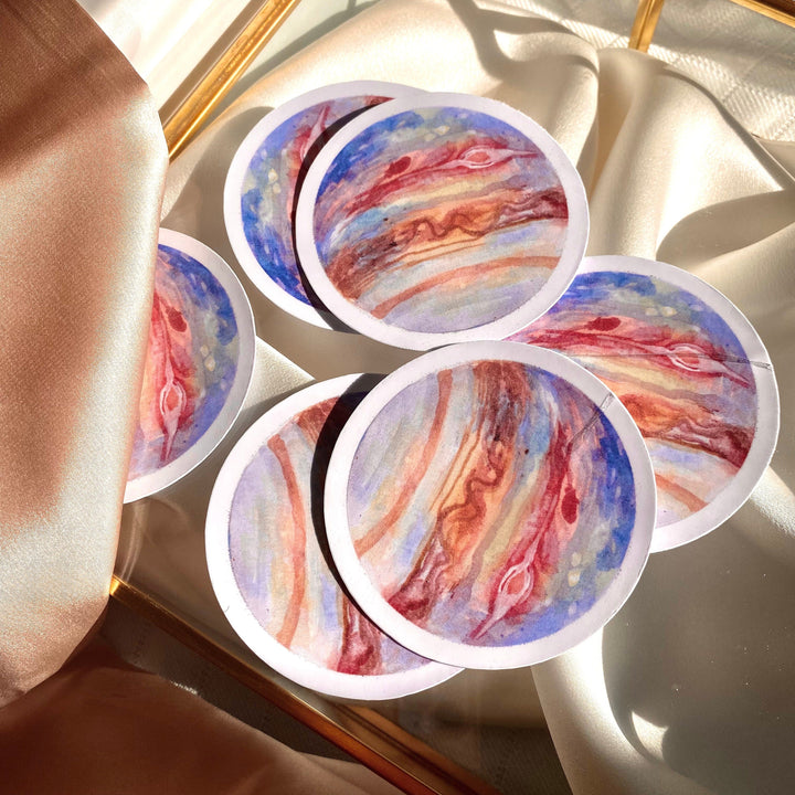 Jupiter Vinyl Sticker