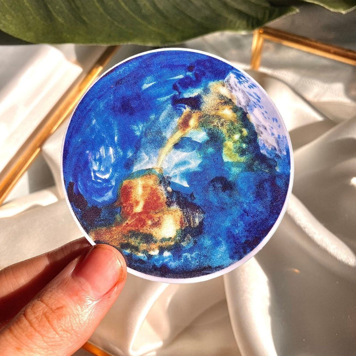 Earth Vinyl Sticker