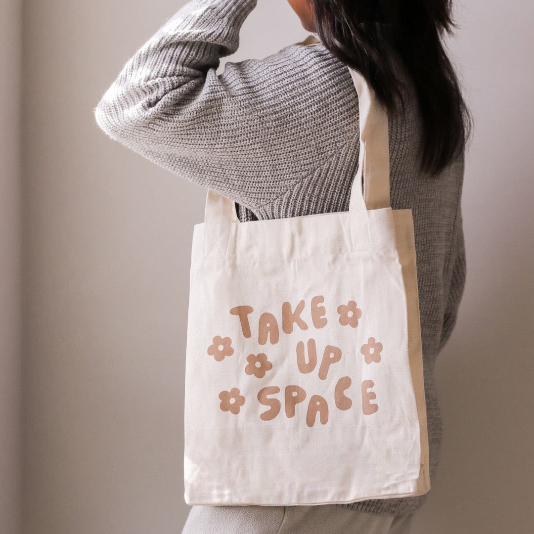 take up space tote