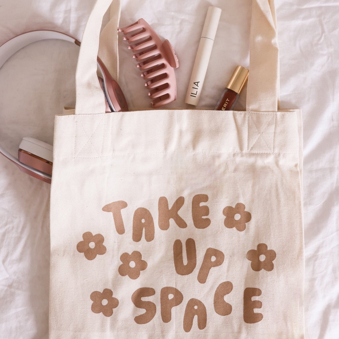 take up space tote